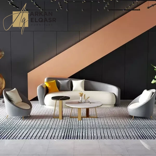 طقم كنب بتصميم إيطالى حسب الاختيار