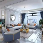 طقم كنب مودرن بتصميم ايطالي فاخر