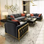 طقم جلوس مذهب فخم