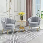 ⁦طقم كنب و كرسي بتصميم شيك⁩ - الصورة ⁦2⁩