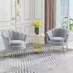 طقم جلوس بسيط على الطراز الأوروبي