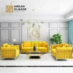 طقم جلوس مذهب فخم