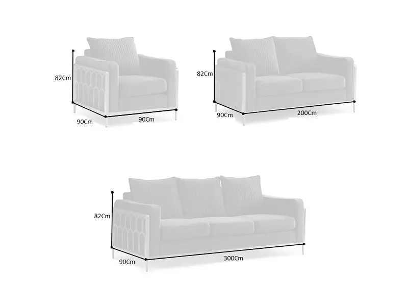 طقم جلوس مذهب فخم