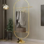 علاقة ملابس ستاند شماعات ملابس و أغراض مع رف