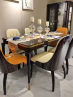 ⁦طاولة طعام بتصميم اسكندنافي⁩ - الصورة ⁦6⁩