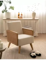 ⁦كرسى خشبى مودرن بذراعين⁩ - الصورة ⁦4⁩