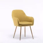 كرسي قماش بمسند بألوان مميزة