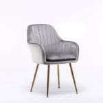 كرسي قماش بمسند بألوان مميزة