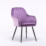 كرسي قماش بمسند بألوان مميزة