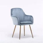 كرسي قماش بمسند بألوان مميزة