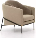 ⁦كرسي مفرد بتصميم مودرن بسيط⁩ - الصورة ⁦5⁩