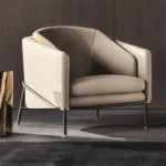 ⁦كرسي مفرد بتصميم مودرن بسيط⁩ - الصورة ⁦2⁩