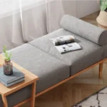 كرسي استرخاء مع طاولة خشبىة مودرن