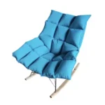 كرسي هزاز فاخر مع مقعد للقدمين