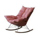 كرسي هزاز فاخر مع مقعد للقدمين