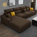 كنبة زاوية بتصميم راقي