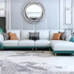 كنب زاوية مودرن بتصميم ايطالي فاخر