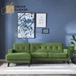 كنب زاوية ثلاثي بتصميم مميز و أنيق