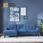 كنب زاوية ثلاثي بتصميم مميز و أنيق