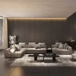 ⁦كنب زاوية مودرن لغرفة المعيشة⁩ - الصورة ⁦3⁩