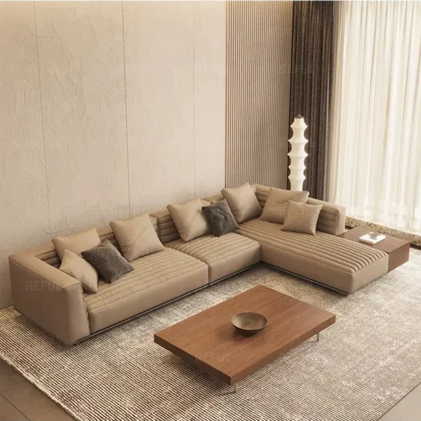 كنب زاوية فاخر لغرفة المعيشة