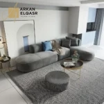 كنبة زاوية مودرن بتصميم مميز