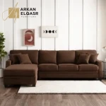 كنبة زاوية مريحة بتصميم استثنائي