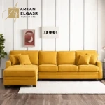 كنبة زاوية مريحة بتصميم استثنائي