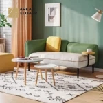 كنبة مودرن مزودة بطاولة