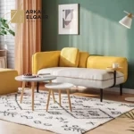 كنبة مودرن مزودة بطاولة