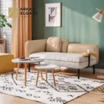 كنبة مودرن مزودة بطاولة