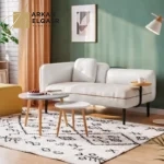 كنبة مودرن مزودة بطاولة