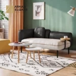 كنبة مودرن مزودة بطاولة