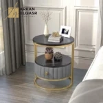 كمودينة بتصميم حديث و ادراج من الخيزران