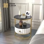 كمودينة بتصميم حديث و ادراج من الخيزران