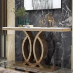 ⁦كونسول فاخر ذهبي⁩ - الصورة ⁦2⁩