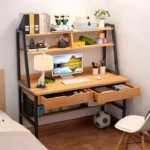 مكتب كمبيوتر بوحدتين ادراج