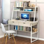 مكتب كمبيوتر بوحدتين ادراج