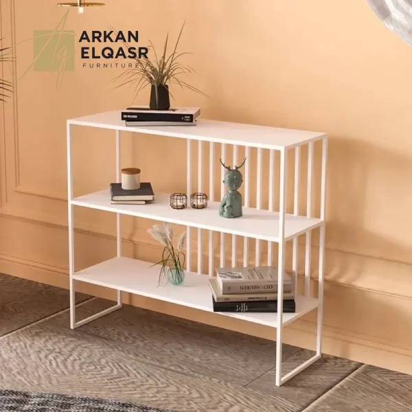 مكتبه بعدة ارفف