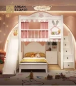سرير نوم اطفال دورين بتصميم مميز