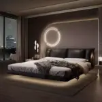 سرير نوم ايطالي بتصميم معلق