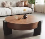 ⁦طاولة قهوة دائرية مميزة⁩ - الصورة ⁦4⁩