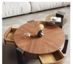 ⁦طاولة قهوة دائرية مميزة⁩ - الصورة ⁦9⁩