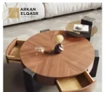 طاولة قهوة دائرية
