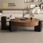 طاولة قهوة دائرية