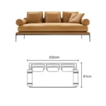 ⁦كنب مودرن بتصميم كلاسيك⁩ - الصورة ⁦6⁩