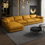 كنب زاوية ايطالي بتصميم مودرن