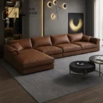 كنب زاوية ايطالي بتصميم مودرن