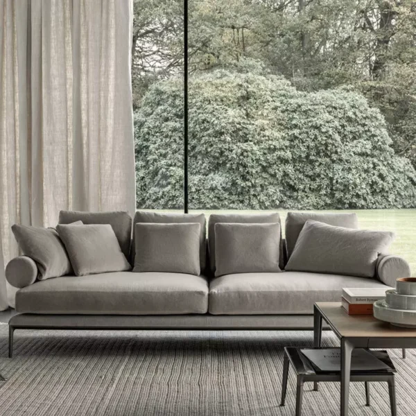 كنب مودرن بتصميم كلاسيك