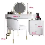 ⁦طاولة تسريحة لغرفة النوم⁩ - الصورة ⁦7⁩